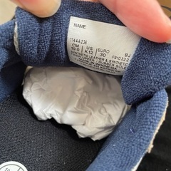 新品 asics アシックス スニーカー 19cmの画像