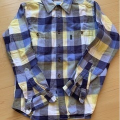 コロンビア Colunbia チェックシャツ ネルシャツ ブルー...
