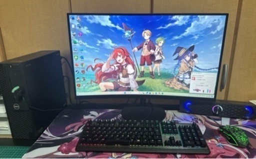 今月末迄限定購入して半年未満！？DELL PC、モニター、マウス、スピーカー、キーボードフルセット！！