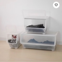 【取引中】　家具 収納家具 ikea 収納ケースの画像