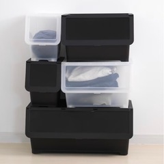 【取引中】　家具 収納家具 ikea 収納ケースの画像