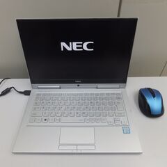 【超美品】NEC ノートパソコン 13.3インチ「超薄型タッチパネル式」管理No1-C