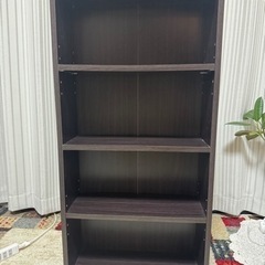 4段 カラーボックス 本棚