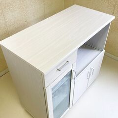 【受渡者決定】ナフコ 木目 キッチンカウンター 幅89㎝の画像