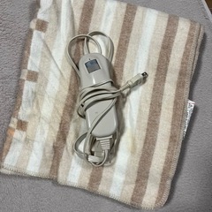 電気毛布　敷き毛布