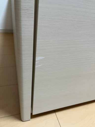 ニトリ　収納付きシングルベッドホワイト