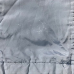 ユニクロ　フード付き　ジャンパー　水色の画像