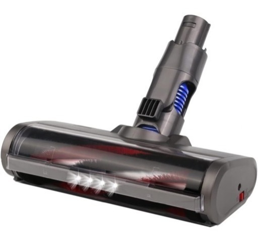 Dyson V6掃除機対応ヘッド カーボンファイバー搭載モーターヘッド