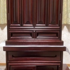 ミニ仏壇セット 未使用保管品の画像