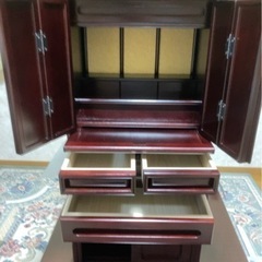 ミニ仏壇セット 未使用保管品の画像