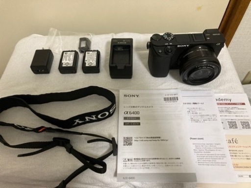 【美品】sony α6400 値下げ可