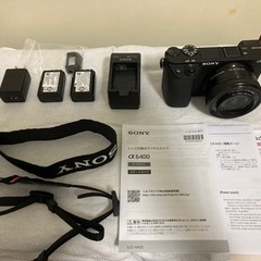 【美品】sony α6400 値下げ可