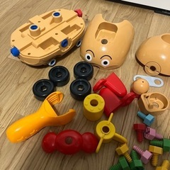 アンパンマン　電動　組み立てセットの画像