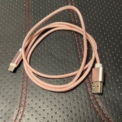 Type-C 充電ケーブル ピンク
