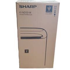 【決まりました】【美品】シャープ プラズマクラスター 除加湿空気清浄機 KI-ND50-W 2022年製