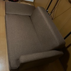 2人掛けソファ 値引きしました