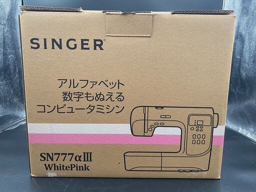 【極美品】シンガーミシン SINGER SN777aIII コンピュータミシン