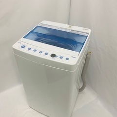 ?新生活応援? Haier/ハイアール 全自動洗濯機 JW-C55CK 2018年製 5.5kg しわケア 風乾燥 高濃度洗浄機能 