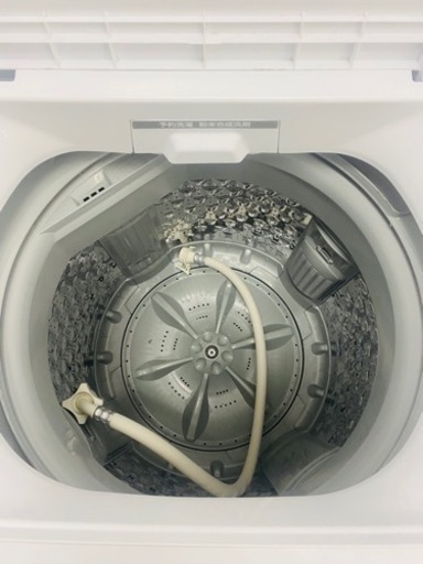 ?新生活応援? TOSHIBA　東芝　全自動電気洗濯機　ピュアホワイト　4.5㎏　AW-45M9(W)　2021年製