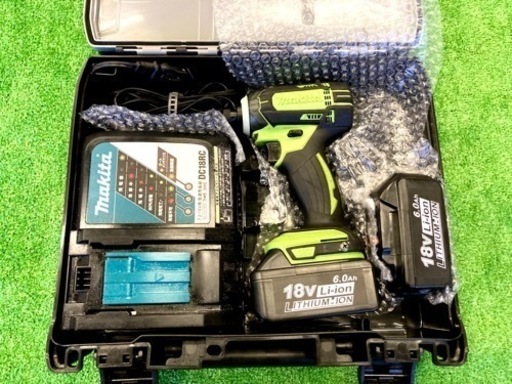 【お取引完了】ありがとうございました★美品★マキタ/インパクトドライバー18V TD149D新品6.0Aバッテリ×2