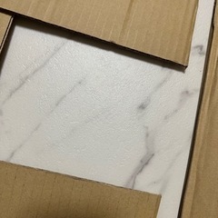 大理石柄　床タイル　52枚　64✖︎35センチ
