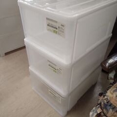 極上美品 ニトリ 衣装ケース クロゼット ケース 1個600円の画像