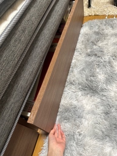 美品　ダブルベッド　ニトリで購入