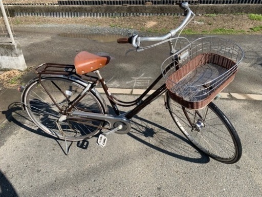 （取引終了）ブリヂストン（カジュナ）通学用自転車（女子用）
