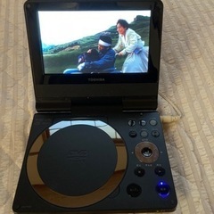 ポータブルDVDプレーヤー  中古品の画像