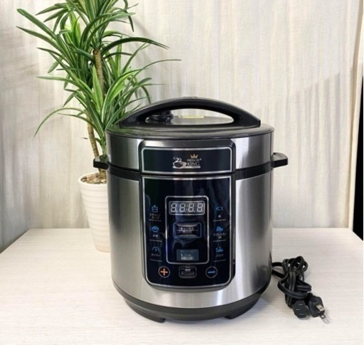 電気圧力鍋/プレッシャーキングプロ オークローンマーケティング/SC-30SA-J01 2018年製
