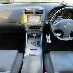 【車検2年付】【レクサス IS 250バージョンS】ワンオーナー ユーザー買取車 純正ナビ TV Bカメラ スマートキー ETC 上品なパールホワイトの画像
