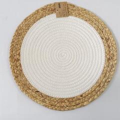 未使用品  ニトリ シーグラス ラウンドランチョンマット 【サイズ】35×35㎝の画像