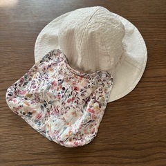 ベビー帽子　べべ　S(46㎝)の画像