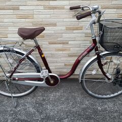 中古自転車 変速無し 24インチ LEDオートライト 軽整備済み...