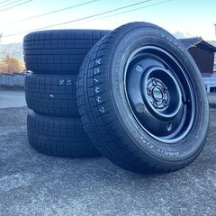 美品！YS1447【195/65R15】スバル純正スチール インプレッサ純正など 中古スタッドレス●15×6J 100/5H ET約50● 
