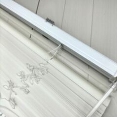 (J-2505BL17)◆タチカワブラインド◆シルキーカーテン◆W60cm×H186cm◆ホワイト◆の画像