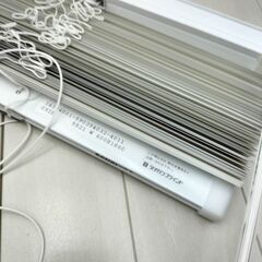(J-2505BL17)◆タチカワブラインド◆シルキーカーテン◆W60cm×H186cm◆ホワイト◆の画像