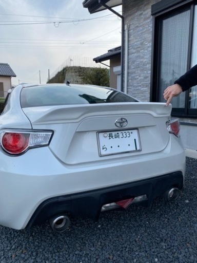 86 BRZ Good Gun リアトランクスポイラー