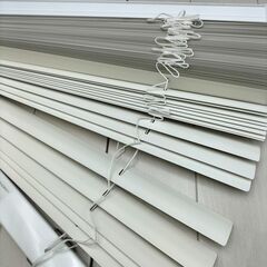 (J-2505BL18)◆タチカワブラインド◆シルキーカーテン◆W41cm×H186cm◆ホワイト◆の画像