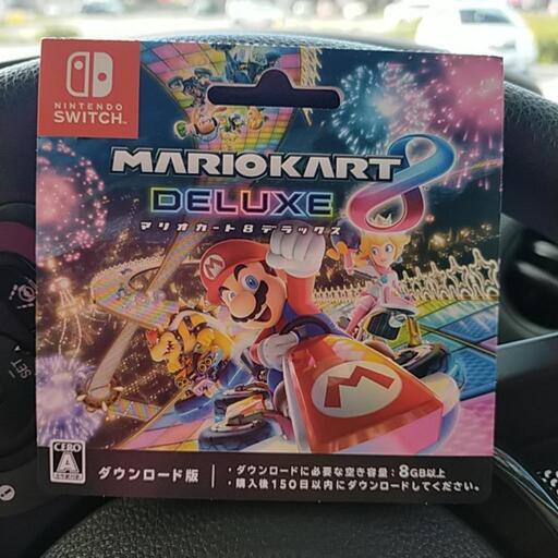 未使用！マリオカートDX ダウンロード版カード