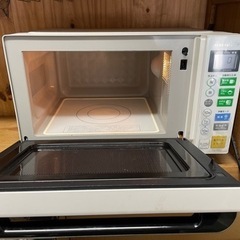 HERB Relax フラットテーブル 電子レンジ YMW-S18B1の画像