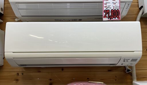 ア☆MITSUBISHI 三菱電機 霧ヶ峰 14畳用ルームエアコン 200V MSZ-E4018S 2018年製 エディオンオリジナルモデル
