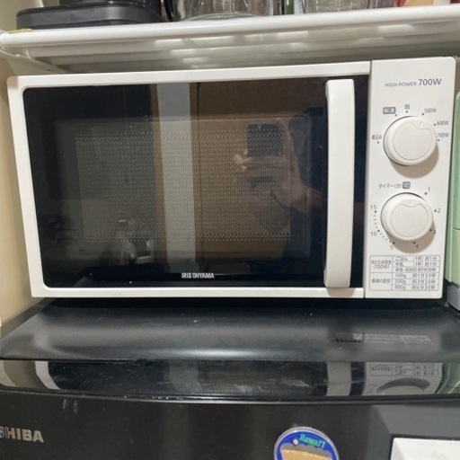 アイリスオーヤマ IMG-T177-5-W 電子レンジ 17L 50Hz
