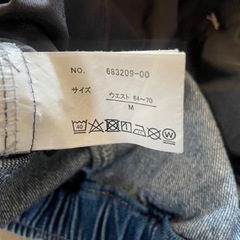 美品 ♪ ワッペンデニム ♪ W64〜70 Mの画像