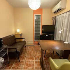 ⭐️全部屋角部屋の家具家電付きワンルームタイプのアパートです  🐶ペット可（問合せ時に申請必要）🐈 - 北区