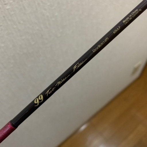 ロデオクラフト　99 ツーナインファイン　60ULF グレイウルフカラー　トラウトロッド
