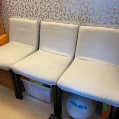 白椅子　Max 5脚の画像