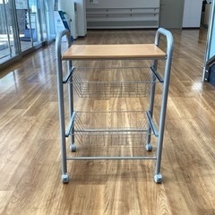キッチンワゴン【町田市再生家具】　0227