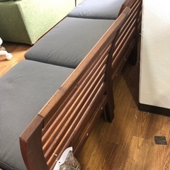 IKEA 3人掛けソファー　APPLARO  ガーデンソファー　売ります！の画像