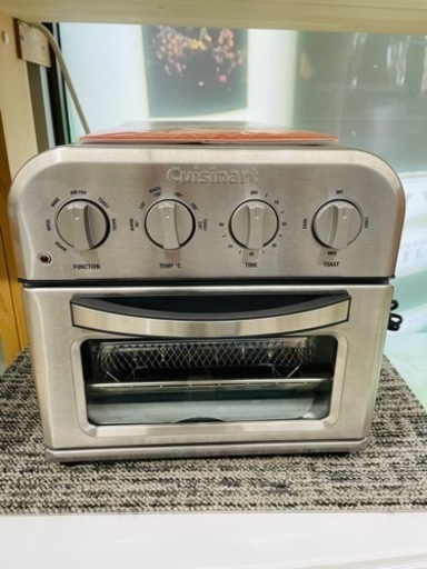 ⭐️価格見直しました⭐️【ノンフライオーブントースター】クイジナート Cuisinart  ノンフライオーブントースター TOA-28J 2021年製 シルバー 朝霞市リサイクルショップ　ケイラック朝霞田島店　GM950